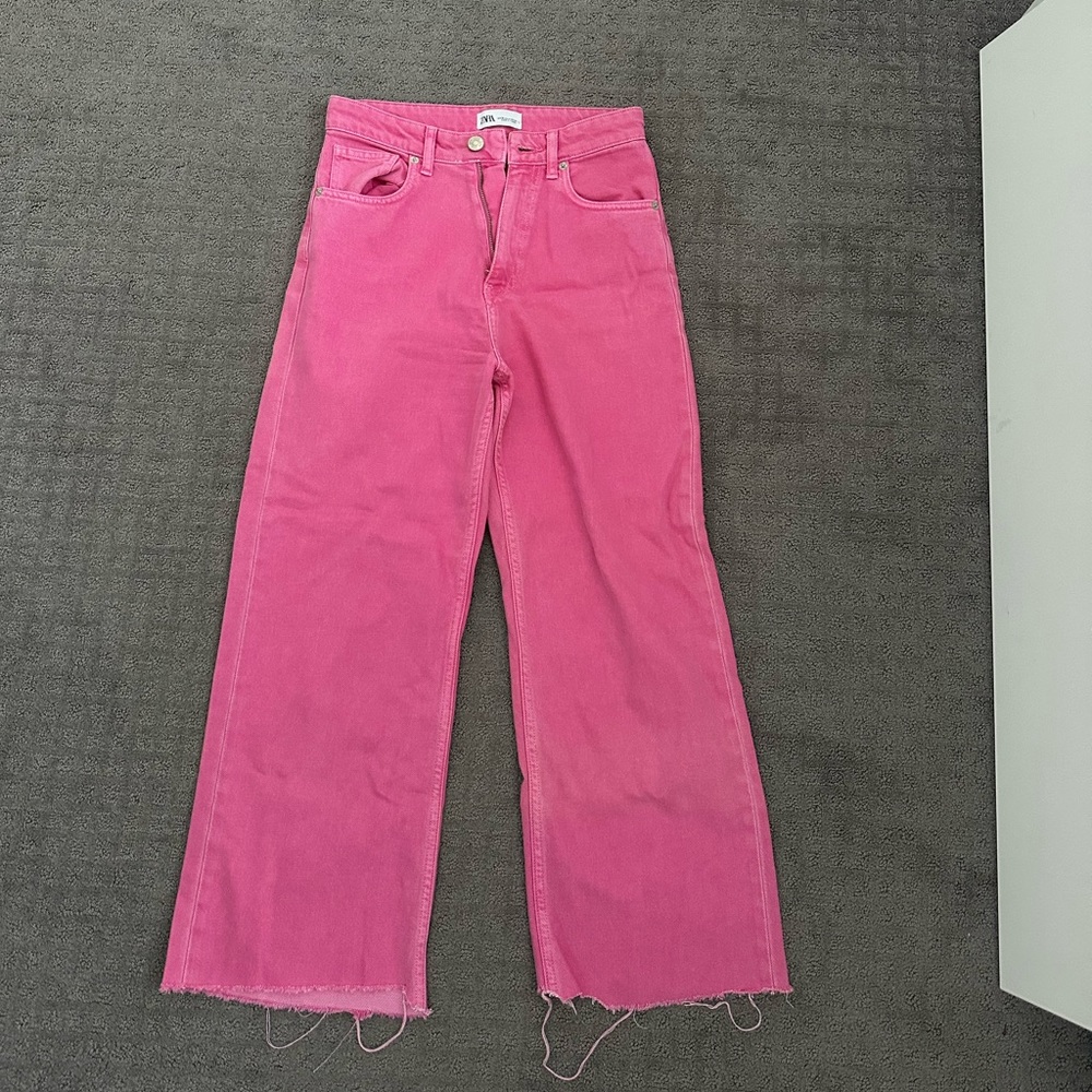 Pink Zara jeans
